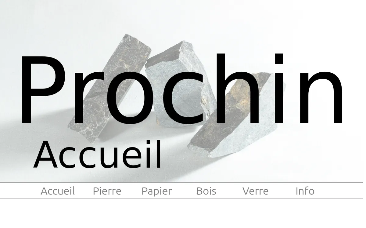 Screenshot of the prochin.louisthissen.com website